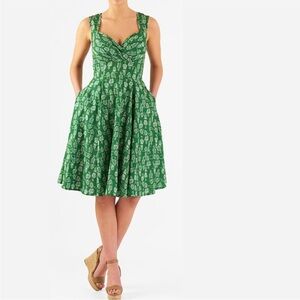 eshakti Dresses Eshakti Hulu Gurl Print Fit Flare Dress Poshmark